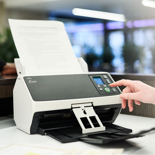 Unlock Lightning-Fast Efficiency: 5 Compelling Reasons to Upgrade to Fujitsu's 8000 Series Scanners! - Barcode Printer Shop
