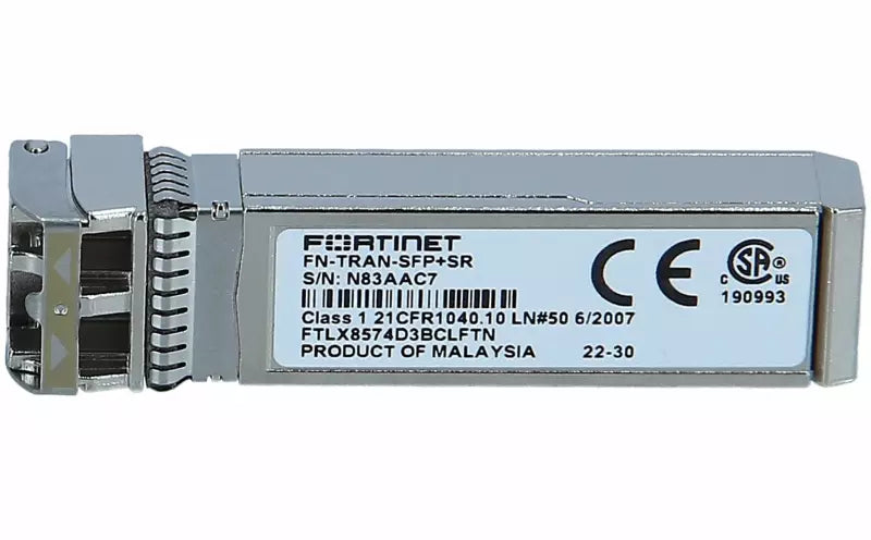 Fortinet 10GE SFP+ SR Transceiver 850nm LC FN-TRAN-SFP+SR