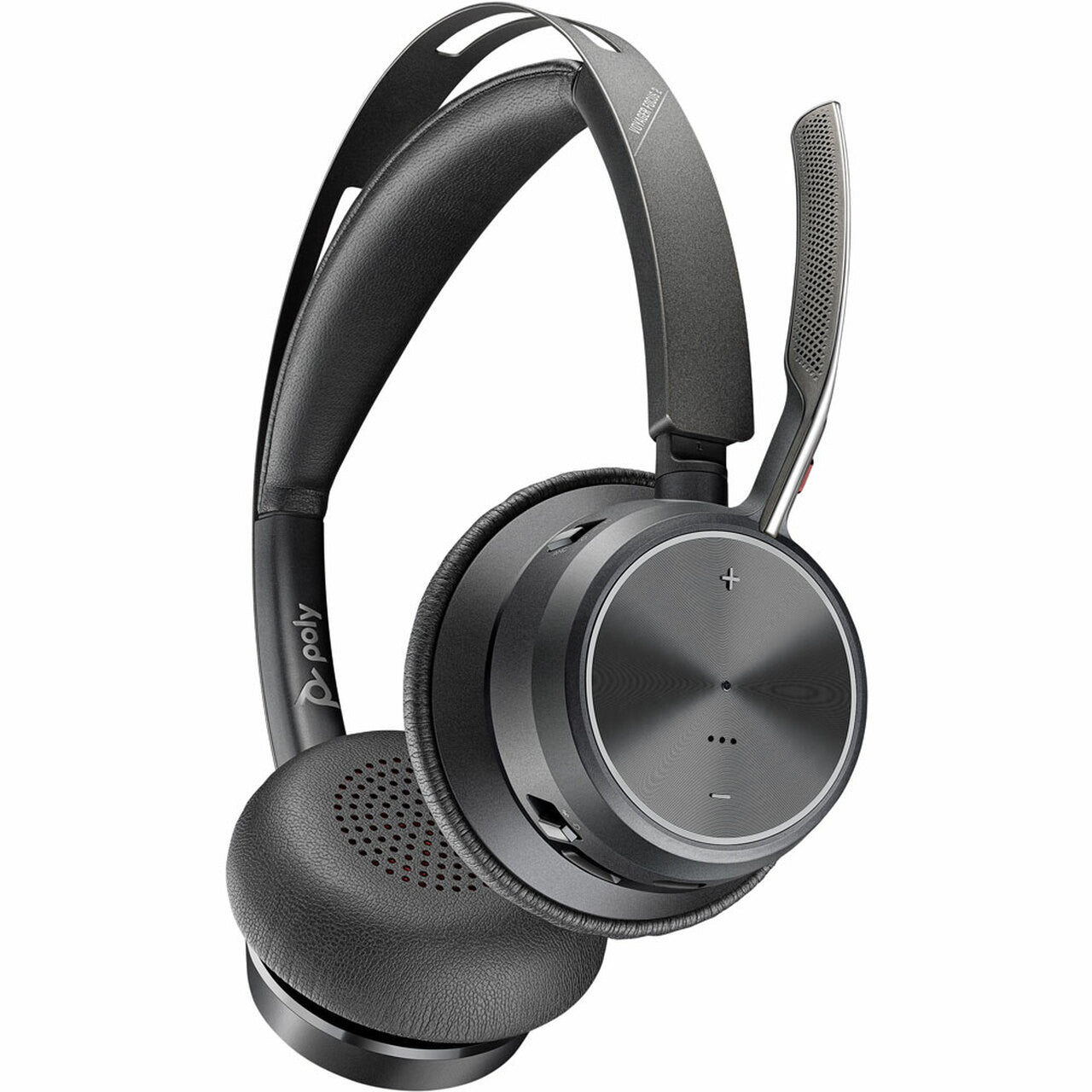 Auriculares supraaurales Poly Voyager Focus 2 UC con cancelación de ruido USB-A 213726-01