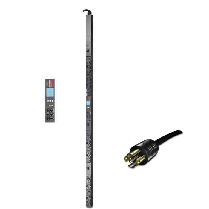 PDU de rack con medidor APC 0U 30 A 208 V 36 C13 y 6 C19 AP8865