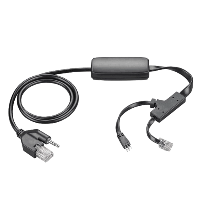 Cable de interruptor de gancho electrónico Poly APP‑51 para teléfonos de escritorio - 38439-11