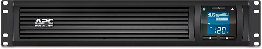 APC Smart-UPS C 1500VA Rackmount 120V with SmartConnect SMC1500-2UC
