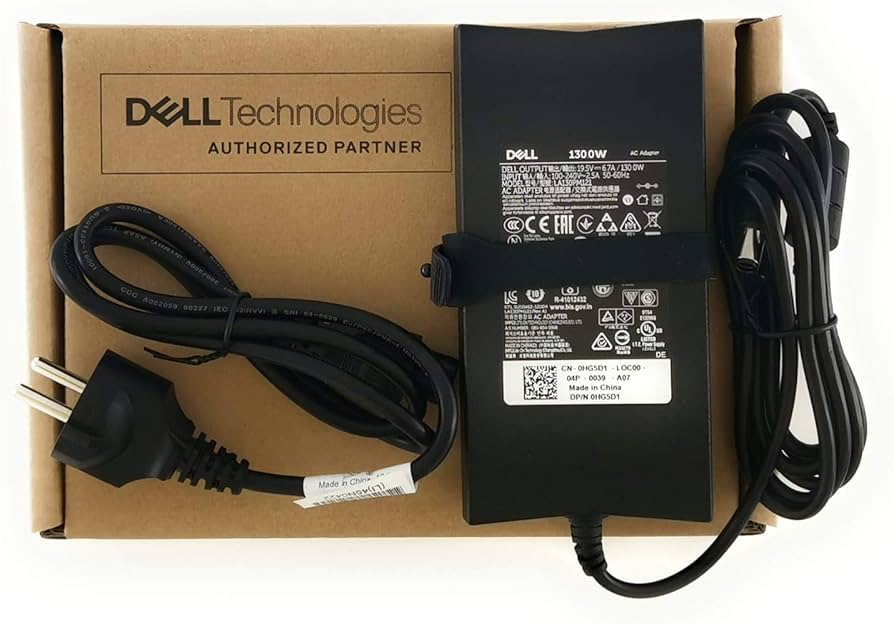 Dell 130W AC Adapter 19.5V 6.7A Smart Tip Power Supply VJCH5