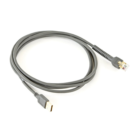 Zebra 7 Foot USB Cable Series A Connector Non-Shielded CBA-U01-S07ZAR