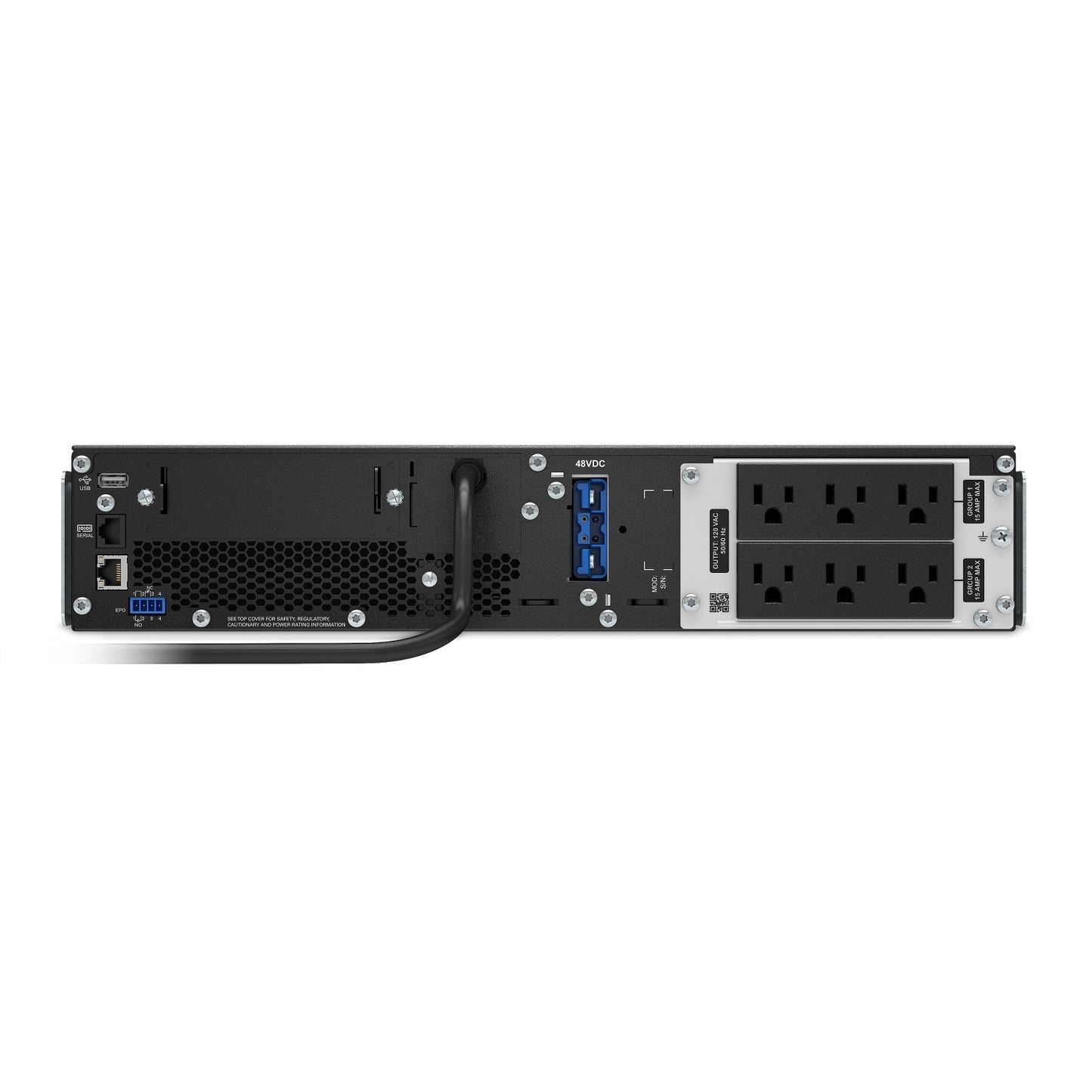APC Smart-UPS SRT 1500VA Rack/Tower with Network Management Card SRT1500RMXLA-NC