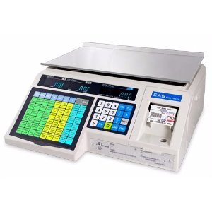 CAS LP1000N Label Printing Scale, 30 lbs X 0.01 lbs, NTEP