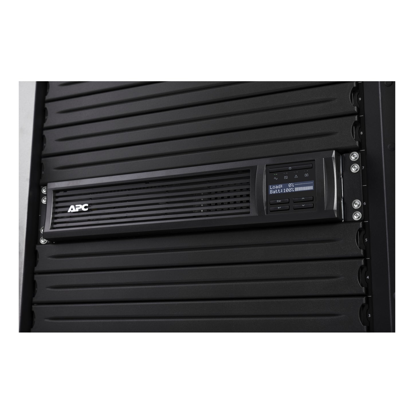 APC Smart-UPS Línea Interactiva 1500VA 120V Sistema de Respaldo de Energía para Montaje en Rack SMT1500RM2UC