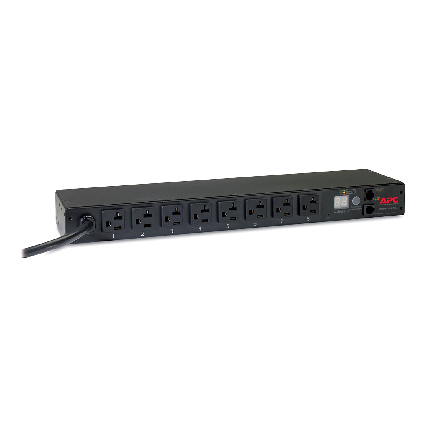 PDU de rack con medidor APC de 20 A y 120 V con pantalla digital AP7801B