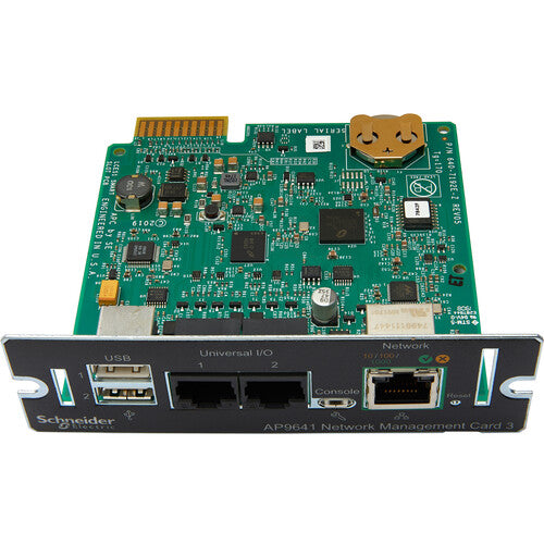 APC Network Management Card AP9641 with Environmental Monitoring