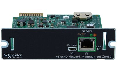 Tarjeta de administración de red APC AP9640, solución enchufable con capacidad IPv6