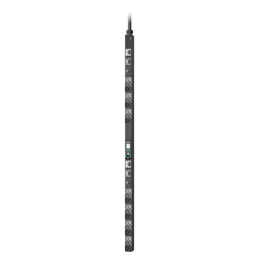 APC NetShelter APDU10452ME — vertical 0U rack PDU, full length front view