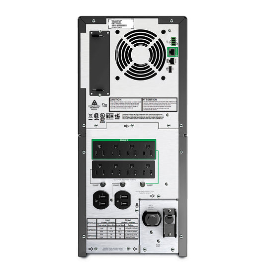 APC Smart-UPS 3000VA 塔式 120V 带 SmartConnect 电源 SMT3000C
