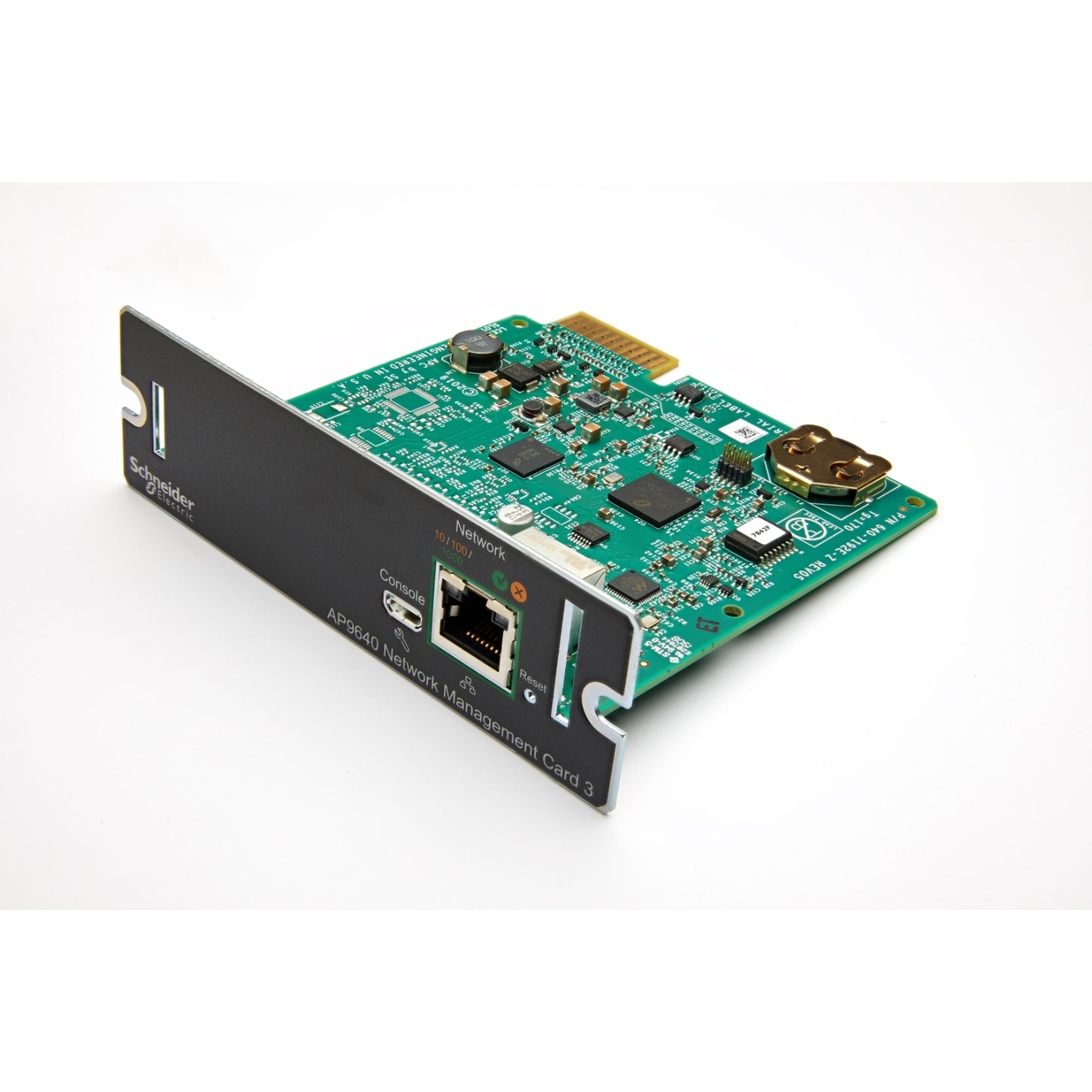 Tarjeta de administración de red APC AP9640, solución enchufable con capacidad IPv6