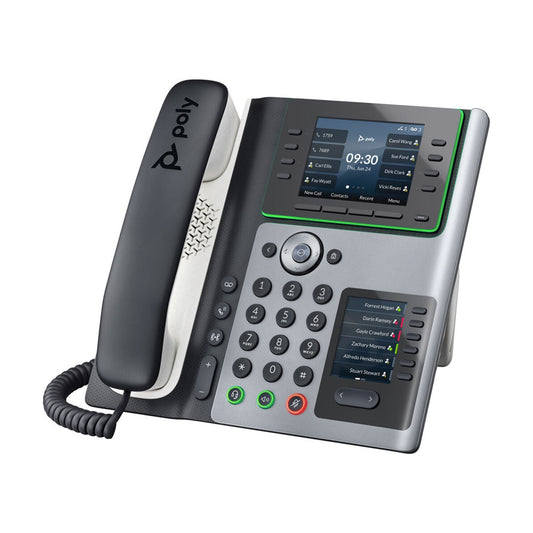Poly Edge E450 VoIP Desk Phone 3.5" Color Display 82M90AA — view 2