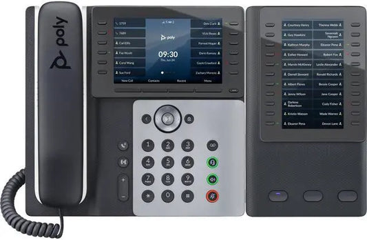 Poly Edge E550 行政级 VoIP 电话 5 英寸彩屏 82M91AA