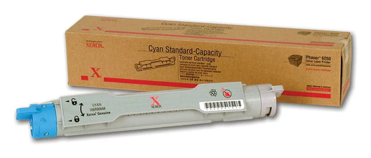 New, Pre-Owned - Xerox Phaser 6250 Standard-Yield Cyan Toner Cartridge, 106R00668