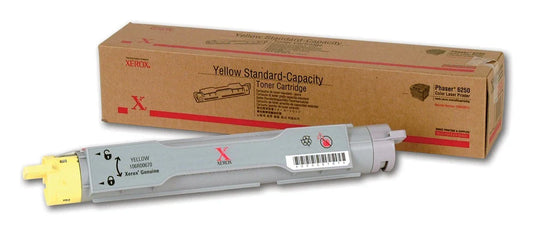 New, Pre-Owned - Xerox Phaser 6250 Standard-Yield Yellow Toner Cartridge, 106R00670