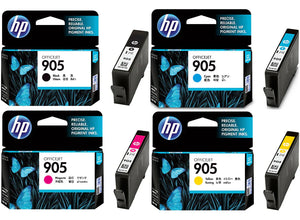 New, Pre-Owned - HP 905 Black and Color Ink Cartridge (Combo 4 Pack)
