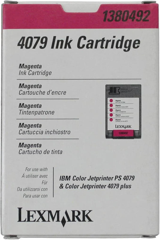 New, Pre-Owned - Lexmark 4079 Standard Yield Magenta Ink Cartridge, 1380492