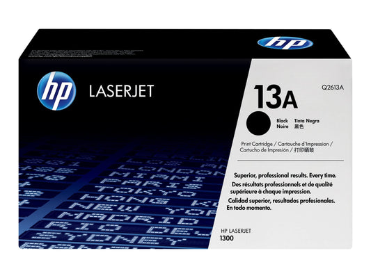 New, Pre-Owned - HP 13A Black Laser Toner Cartridge, Q2613A