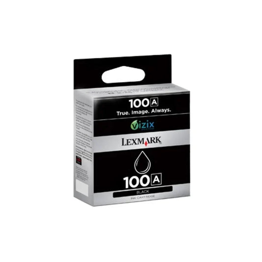 New, Pre-Owned - Lexmark 100A Standard-Yield Black Inkjet Cartridge, 14N0918