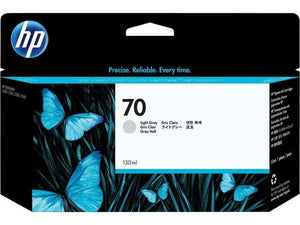New, Pre-Owned - HP 70 130-ml (C9451A) Light Gray Ink Cartridge