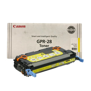 New, Pre-Owned - Canon GPR-28 Standard Yield Yellow Toner Cartridge,1657B004