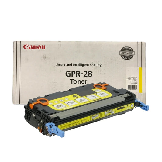 New, Pre-Owned - Canon GPR-28 Standard Yield Yellow Toner Cartridge,1657B004