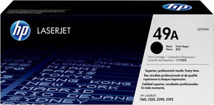 New, Pre-Owned - HP 49A Standard Yield Black LaserJet Toner Cartridge, Q5949A
