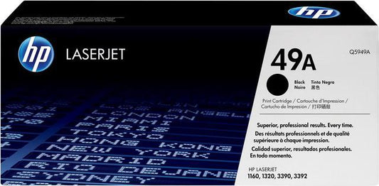 New, Pre-Owned - HP 49A Standard Yield Black LaserJet Toner Cartridge, Q5949A