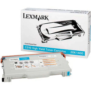 New, Pre-Owned - Lexmark 20K1400 High Yield Cyan Toner Cartridge