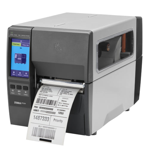 Zebra ZT231 Industrial Label Printer 203 dpi USB Bluetooth ZT23142-T01000FZ