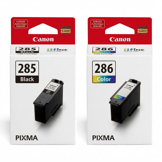 New, Pre-Owned - Canon CL-286/PG-285 Standard Yield Black and Color Ink Cartridge