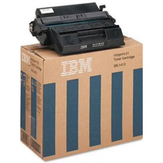 New, Pre-Owned - IBM INFOPRINT21 Standard Yield Black Toner Cartridge, 38L1410