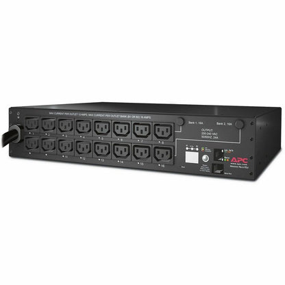 APC Switched 2U Rack PDU 30A 208V with 16 C13 Outlets AP7911B