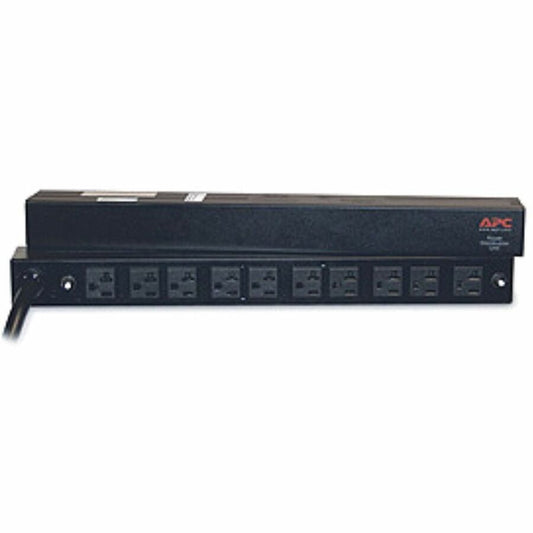 APC Basic Rack PDU 1U 30A 120V 10 Outlets AP9560