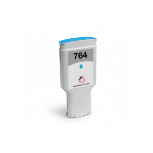 US Remanufactured for HP 764 300mL Cyan Ink Cartridge, C1Q13A