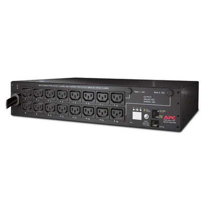 APC Switched 2U Rack PDU 30A 208V with 16 C13 Outlets AP7911B