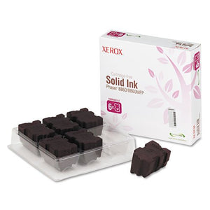 New, Pre-Owned - Xerox Phaser 8860 / 8860MFP Magenta Solid Ink Pack (6 Sticks) (108R00747)