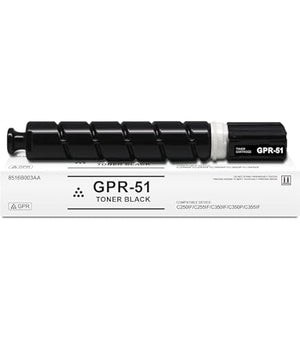 New, Pre-owned, Original Canon GPR-51 Standard Yield Black Toner Cartridge, 8516B003