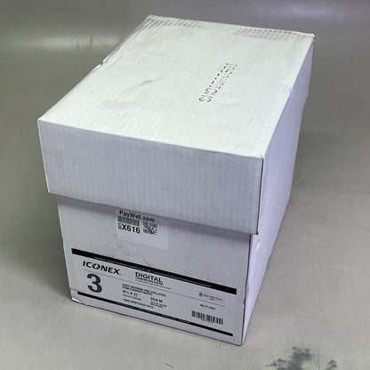ICONEX (2,505 PACK) Digital Carbonless Paper 8.5x11 White/Canary/Pink 9077-1007