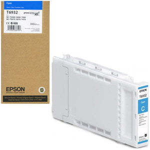 New, Pre-Owned - Epson T6932 Cyan 350ml Ink Cartridge