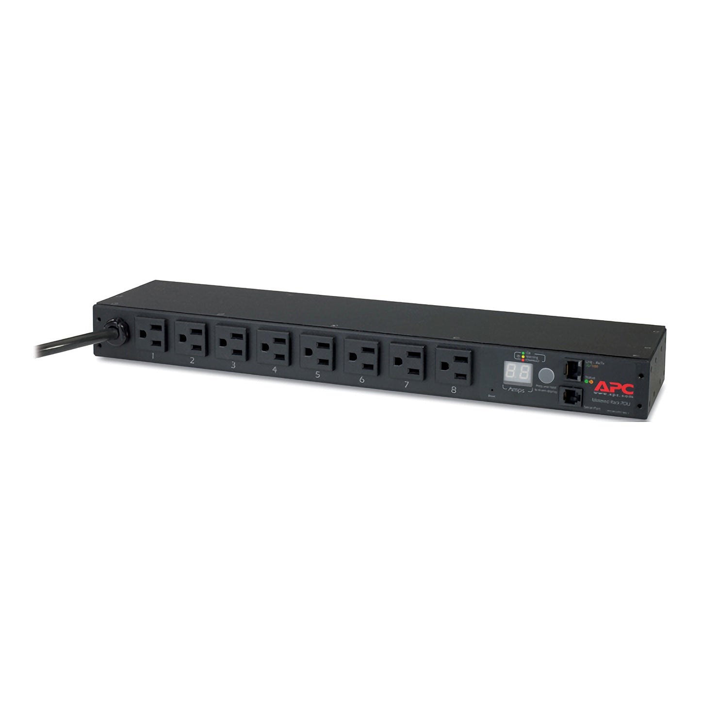 APC Metered Rack PDU 15A 120V 8-Outlets 1U Horizontal AP7800B