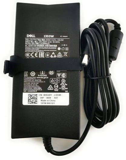 Dell 130W AC Adapter 19.5V 6.7A Smart Tip Power Supply VJCH5