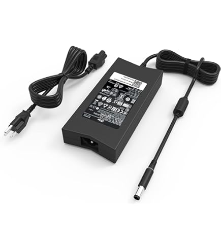 Dell 130W AC/DC Adapter 19.5V 6.7A Power Cord 0JU012