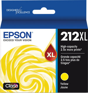 New, Pre-Owned - Epson 212XL High Capacity Ink Cartridge Yellow