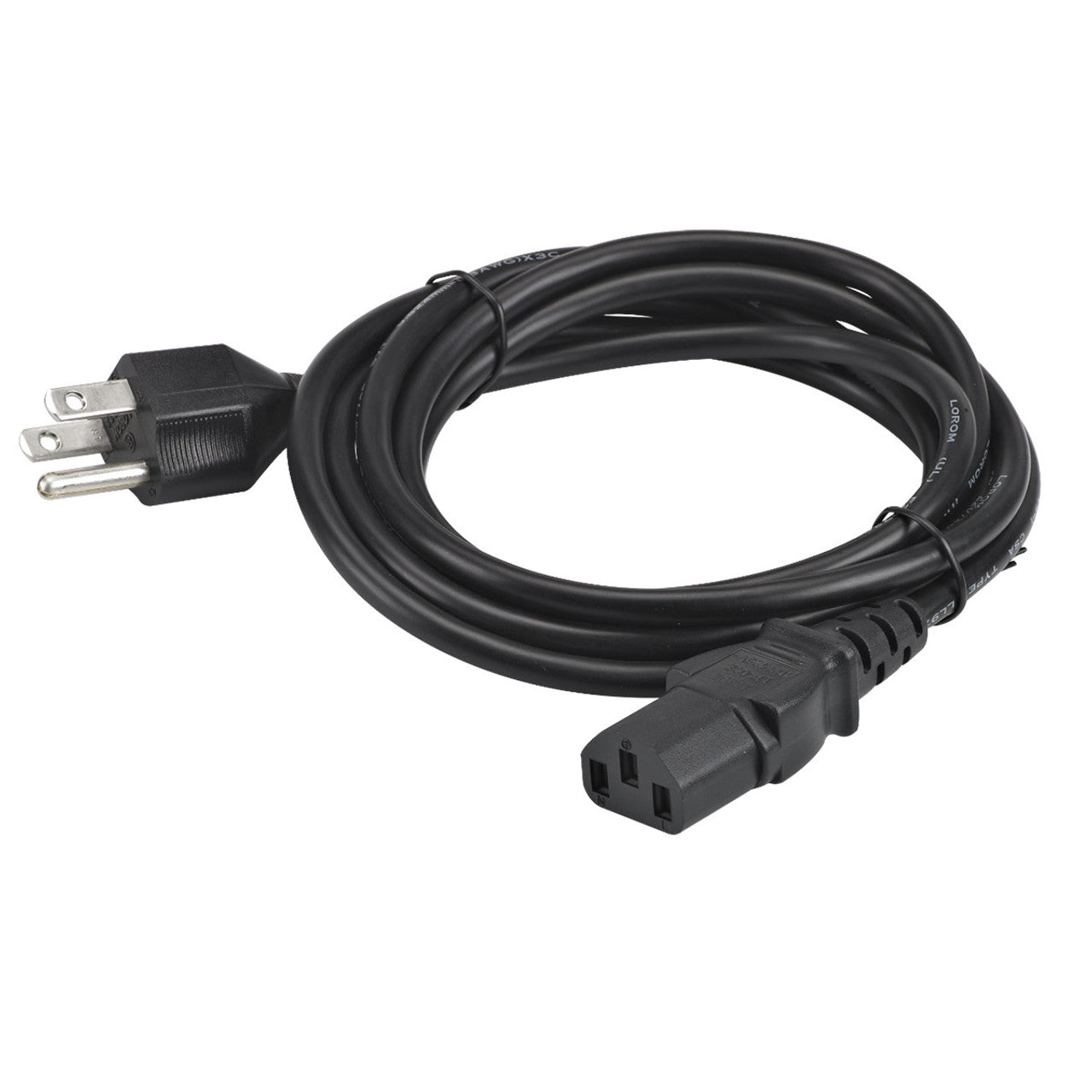 Zebra Grounded AC Power Cord 7.5 Ft 18 AWG 23844-00-00R