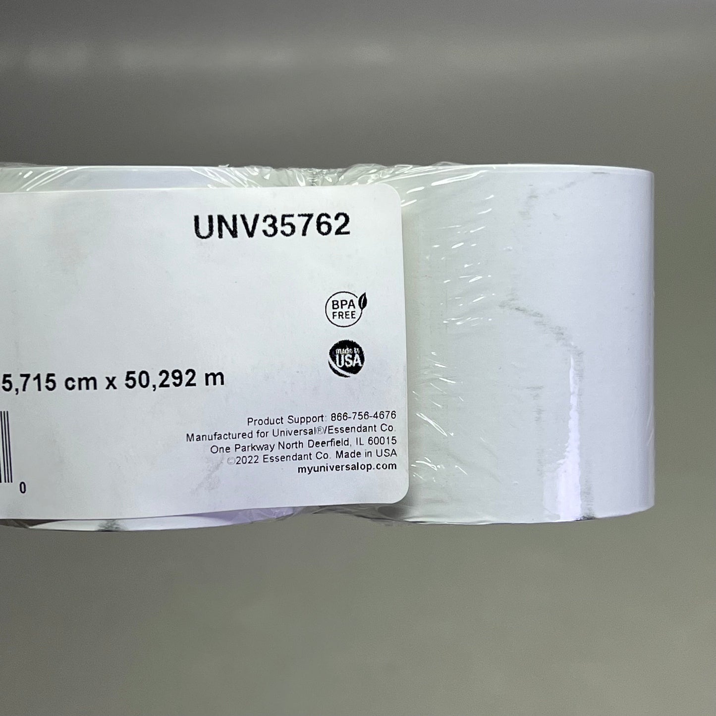 UNIVERSAL (5 PACK, 3 ROLLS EACH) Thermal Printing Paper 2.25" X 165' UNV35762