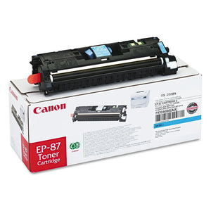 New, Pre-Owned - Canon New, Pre-Owned - EP-87 Standard Yield Cyan Toner Cartridge, 7432A005