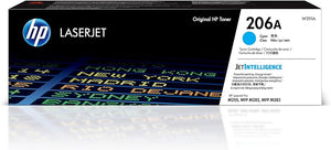 New, Pre-Owned - HP 206A (W2111A) Cyan New, Pre-Owned - LaserJet Toner Cartridge
